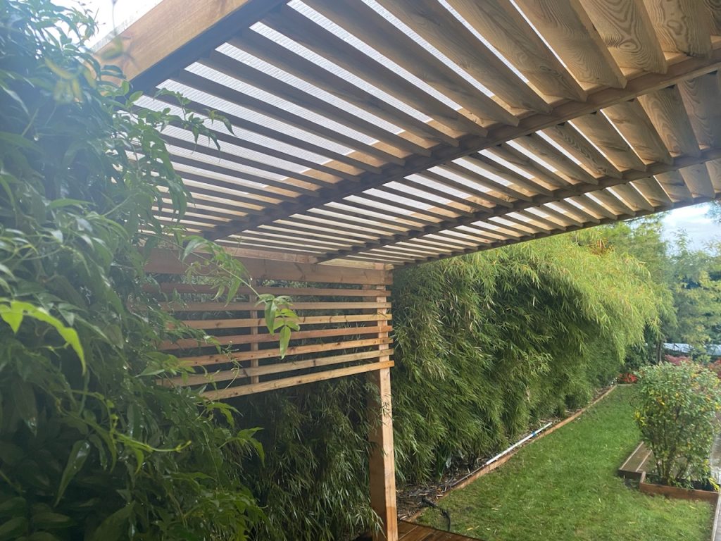 Pergolas extérieure en bois