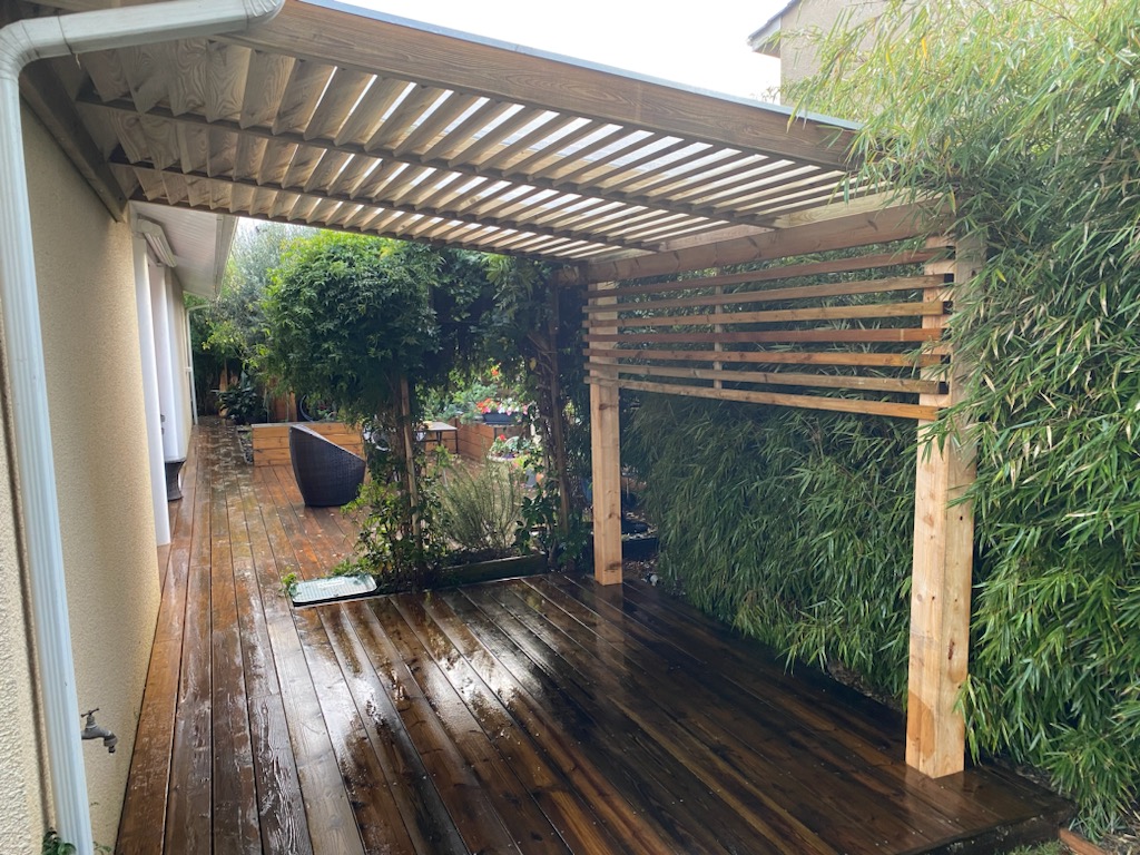 Pergolas extérieure en bois