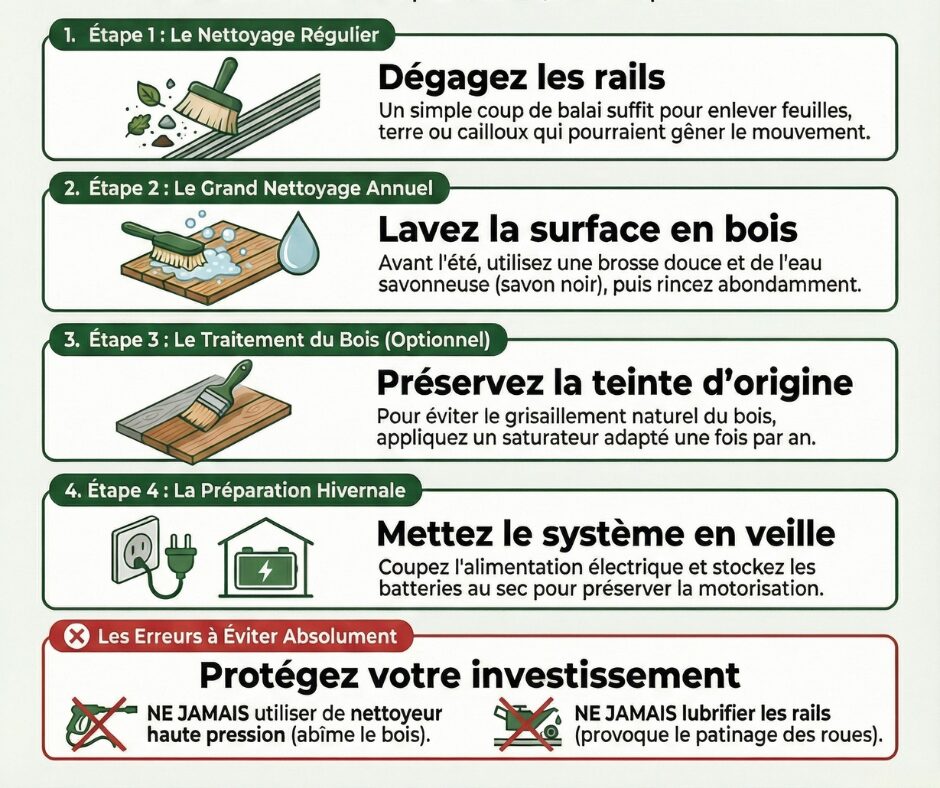 entretien rolling deck gironde