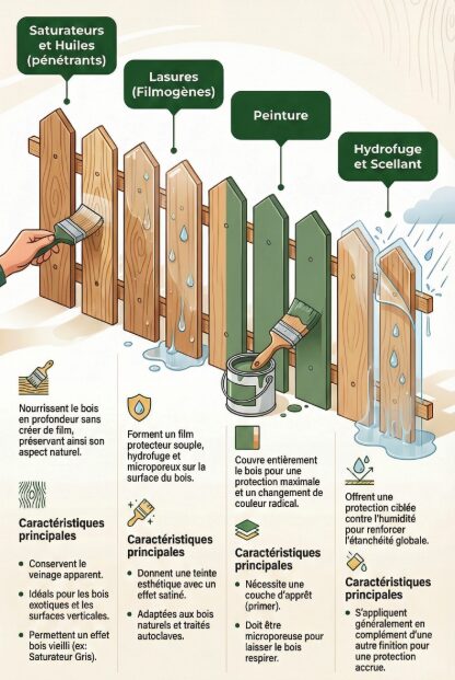 produit entretien clôture bois